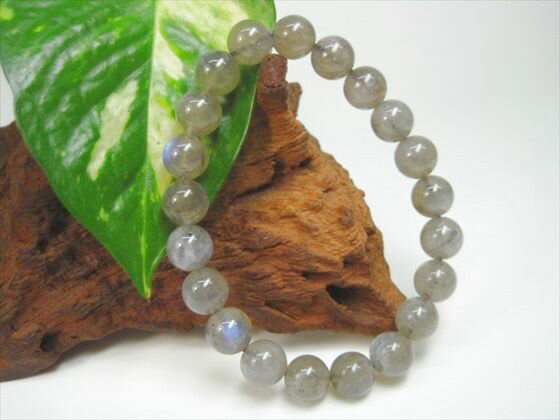 【ブレスレット】ラブラドライト品質AAAΦ9.2±0.2mm【一点物】