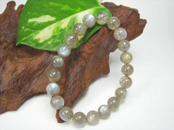 【ブレスレット】ラブラドライト品質AAAΦ9.8±0.2mm【一点物】