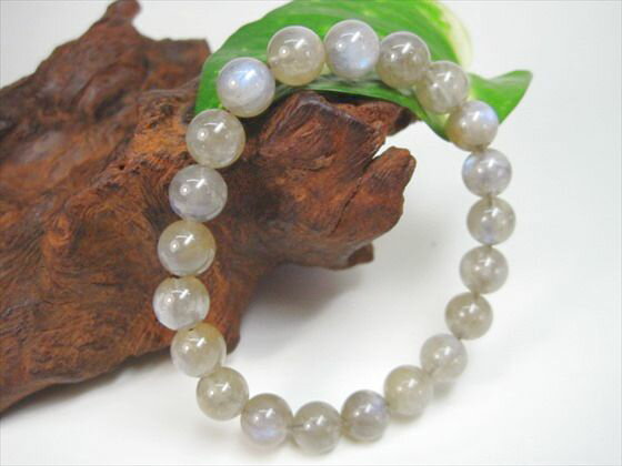 【ブレスレット】ラブラドライト品質AAAΦ9.8±0.2mm【一点物】