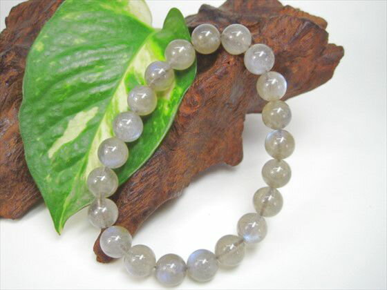 【ブレスレット】ラブラドライト品質AAAΦ9.8±0.2mm【一点物】