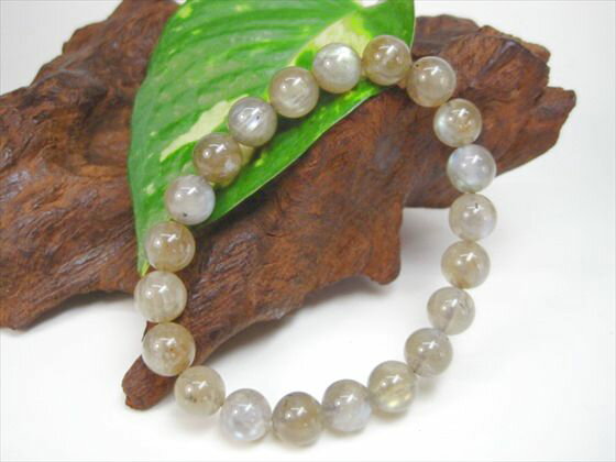 【ブレスレット】ラブラドライト品質AAAΦ9.8±0.2mm【一点物】