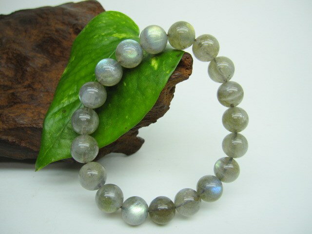【ブレスレット】ラブラドライト品質AAAΦ10.5±0.2mm【一点物】