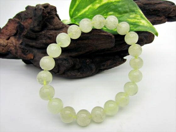 【ブレスレット】リビアングラスΦ9.2±0.2mm【鑑定済み】【一点物】