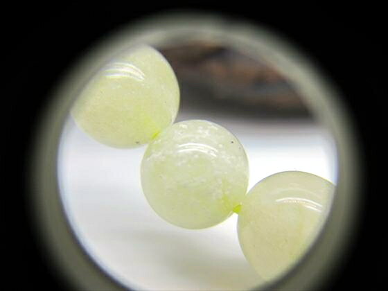 【ブレスレット】リビアングラスΦ9.2±0.2mm【鑑定済み】【一点物】
