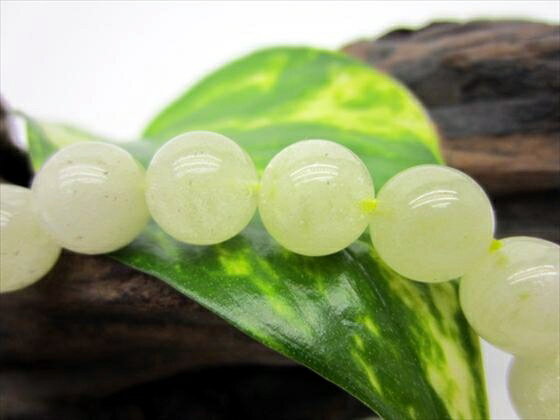 【ブレスレット】リビアングラスΦ9.5±0.2mm【鑑定済み】【一点物】