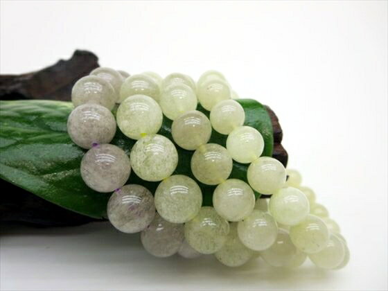 【ブレスレット】リビアングラス（パープルリビアングラス1本入り）品質AAAΦ9.2～11.8mm【鑑別済み】【4本SET】【一点物】