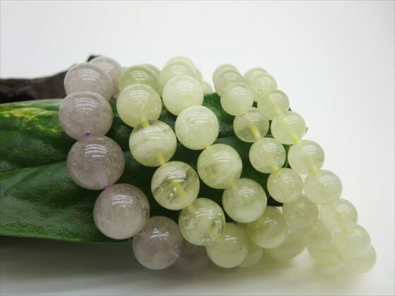 【ブレスレット】リビアングラス（パープルリビアングラス1本入り）品質AAAΦ7.4～12mm【鑑別済み】【5本SET】【一点物】