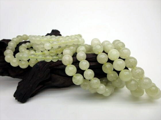 【ブレスレット】リビアングラス品質AAAΦ7.3～11.2mm【鑑別済み】【10本SET】【一点物】