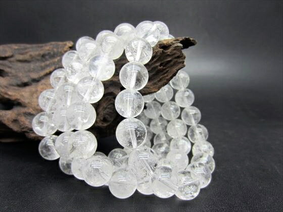 【ブレスレット】レムリアンシード水晶品質AAAΦ11-11.8mm