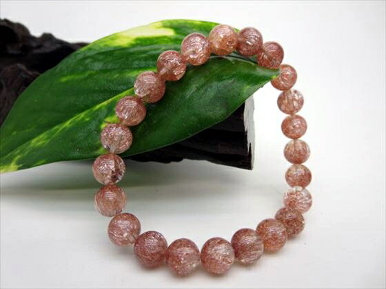 【ブレスレット】花火ルチル(人工加工)品質AAAΦ8.3±0.2mm