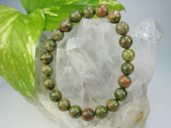 【均一ブレスレット】ユナカイトΦ8±0.2mm