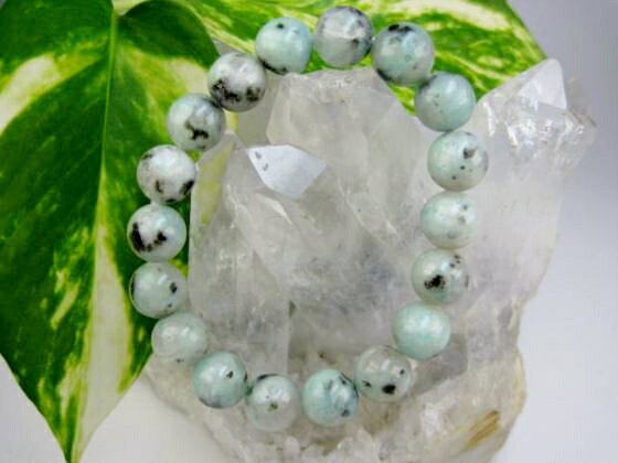 ※訳あり※【均一ブレスレット】セサミジャスパーΦ9.8±0.3mm