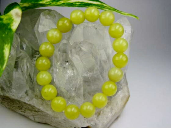 ※訳あり※【均一ブレスレット】オリーブジェイド10±0.2mm