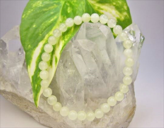 【均一ブレスレット】ネフライトΦ6.2±0.2mm