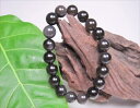 【均一ブレスレット】アイスオブシディアン(氷黒曜石)品質AAAΦ10.3±0.5mm