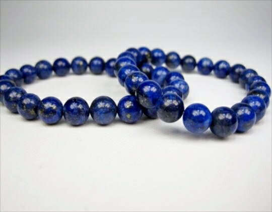 【均一ブレスレット】ラピスラズリ品質AAAΦ8.5±0.3mm
