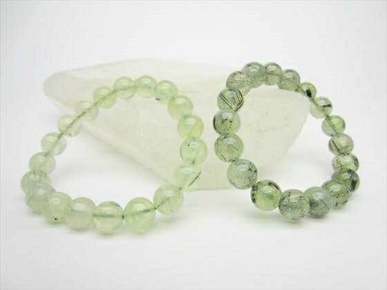 【ブレスレット】プレナイト品質AAAΦ9.6-10.5mm