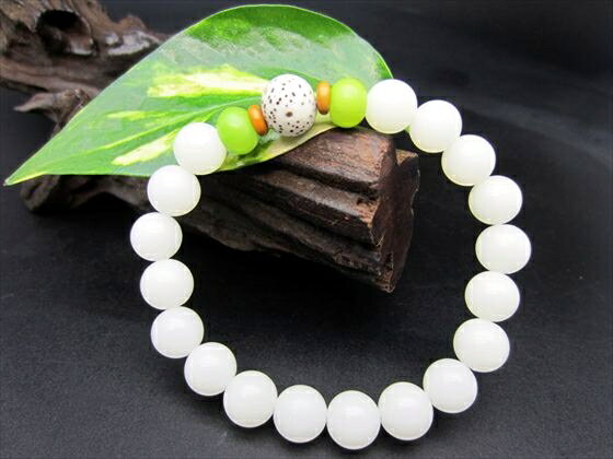 【均一ブレスレット】菩提根( 貝多羅樹の実)+星月菩提樹Φ10±0.2mm+Φ11.2±0.2mm