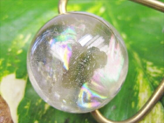 【ローラーマッサージ棒】水晶87g【レインボー入り】