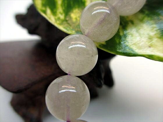 【ブレスレット】パープルリビアングラスΦ11.8±0.2mm【稀少色】【鑑定済み】【一点物】