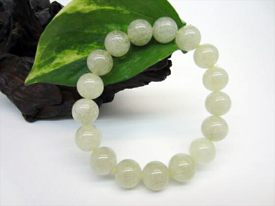 【ブレスレット】リビアングラスΦ11.8±0.2mm【鑑定済み】【一点物】