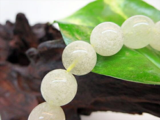 【ブレスレット】リビアングラスΦ10.8±0.2mm【鑑定済み】【一点物】