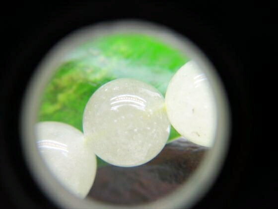 【ブレスレット】リビアングラスΦ11±0.2mm【鑑定済み】【一点物】