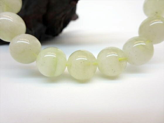 【ブレスレット】リビアングラスΦ11.8±0.2mm【鑑定済み】【一点物】