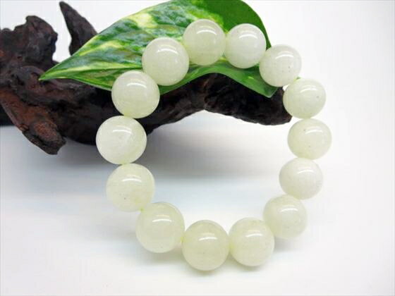 【ブレスレット】リビアングラスΦ15±0.2mm【鑑定済み】【一点物】