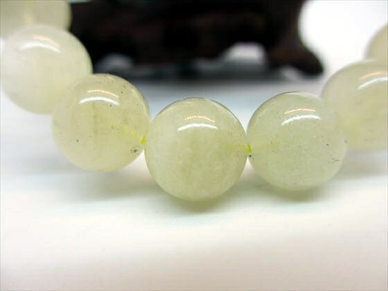 【ブレスレット】リビアングラスΦ10.8±0.2mm【鑑定済み】【一点物】