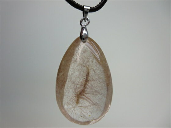 ※キズあり※【ペンダントトップ】レッドルチルクォーツ16g【一点物】