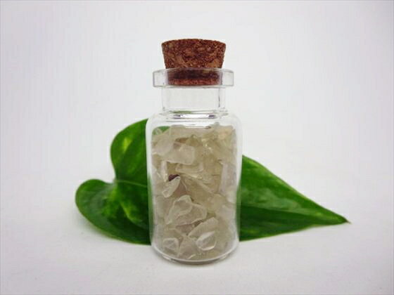 【さざれ】リビアングラス品質AAA小瓶入り15g