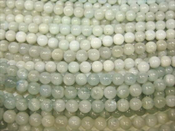 ※訳あり・在庫処分※【連売り商品】アクアマリンΦ8±0.5mm【2本SET】