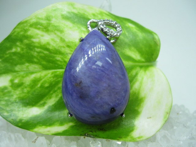 【ペンダントトップ】チャロアイト10g【一点物】