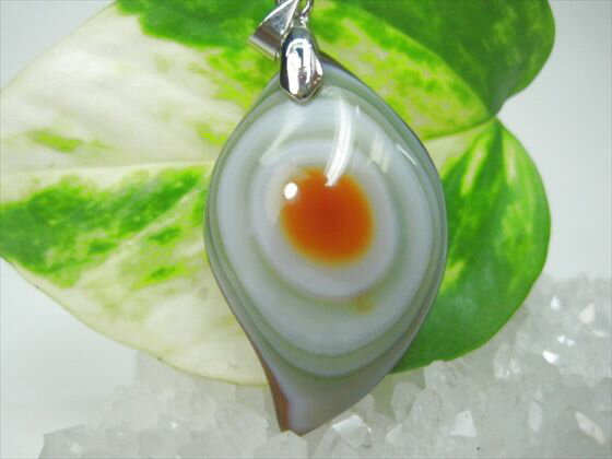 【ペンダントトップ】天眼石35×22×10mm【一点物】