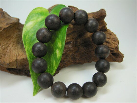 【ブレスレット】キャラ(伽羅)ベトナム産品質AAAΦ14.8±0.2mm【一点物】