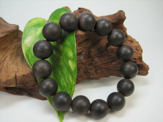 【ブレスレット】キャラ(伽羅)ベトナム産品質AAAΦ14.8±0.2mm【一点物】