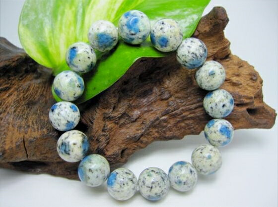 【ブレスレット】K2ブルー品質AAAΦ13±0.2mm【一点物】