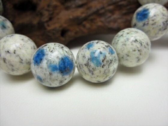 【ブレスレット】K2ブルー品質AAAΦ13.6±0.2mm【一点物】