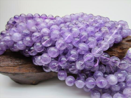 【連売り商品】ラベンダーアメジスト品質AAAΦ10±0.5mm