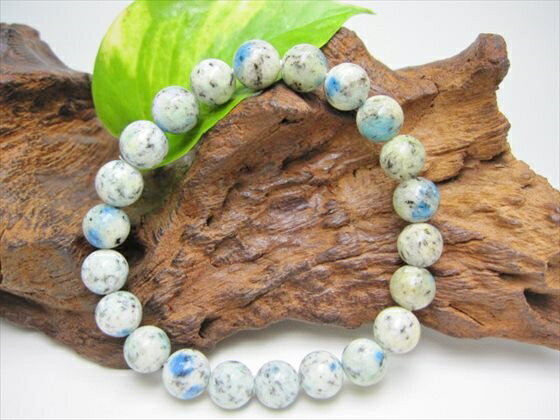 【ブレスレット】K2ブルー品質AAAΦ8.2±0.2mm【一点物】