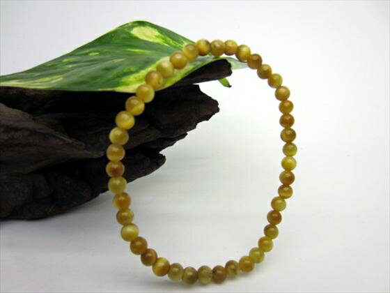 【均一ブレスレット】ゴールドタイガーアイΦ4.2±0.2mm