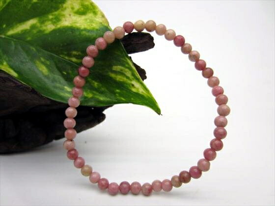 【均一ブレスレット】ピーモンタイトΦ4.2±0.2mm