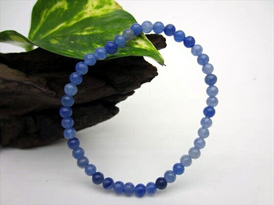 【均一ブレスレット】ブルーアベンチュリンΦ4.4±0.2mm