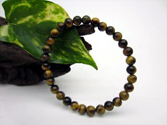 【均一ブレスレット】タイガーアイΦ6.2±0.2mm