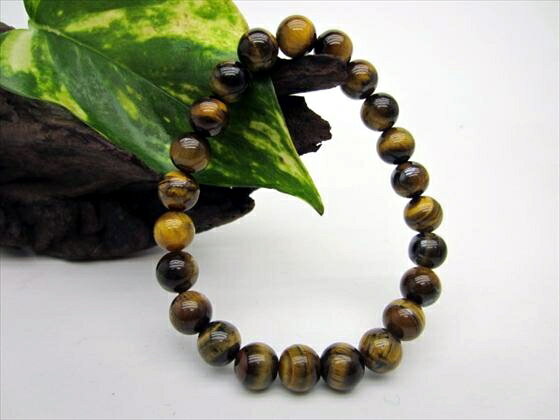 【均一ブレスレット】タイガーアイΦ8.2±0.2mm