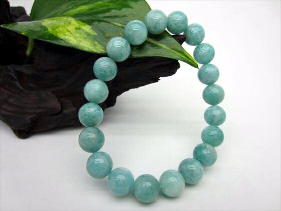 【均一ブレスレット】アマゾナイトモザンビーク産品質AAAΦ10±0.2mm
