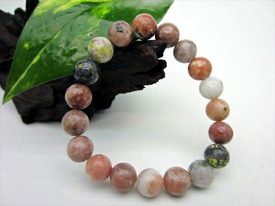 【均一ブレスレット】レッドプラムジャスパーΦ10±0.2mm