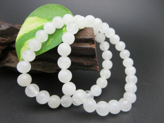 【均一ブレスレット】アンゴラ産白水晶Φ8.2±0.2mm