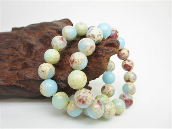 【均一ブレスレット】インプレッションストーンΦ12±0.2mm